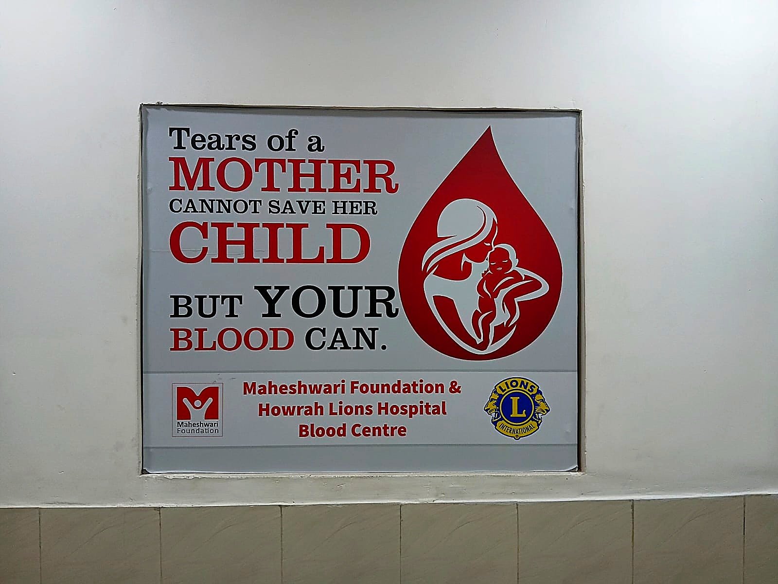 Blood Centre Donor Motivation Poster