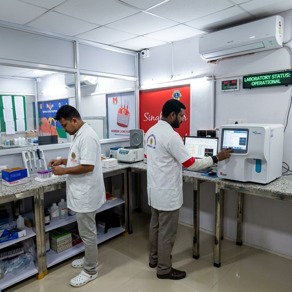 Pathology Lab Computer Workstation