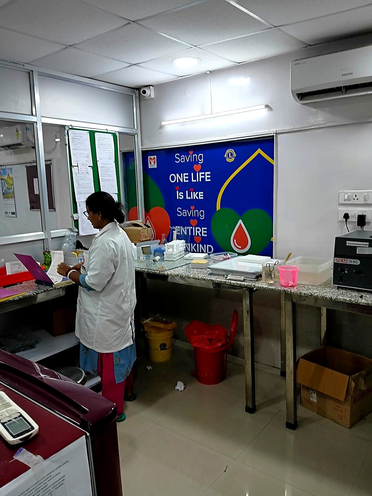 Diagnostic Laboratory Counter